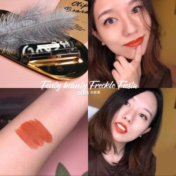 Sold🥳 Fenty beauty freckle Flesta lipstick - Picture 3 of 6